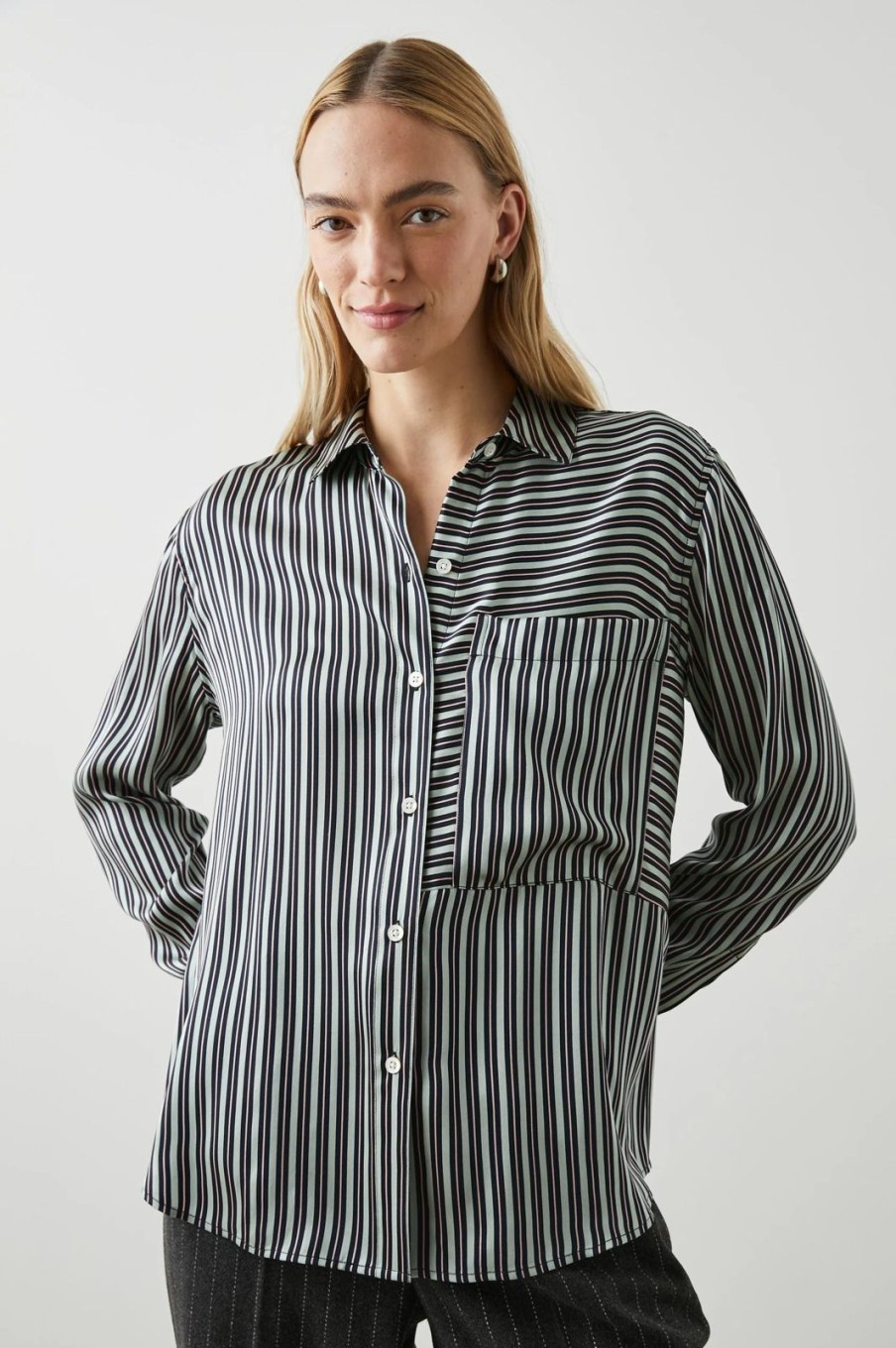 Hot Rails Spencer Shirt Aspen Stripe