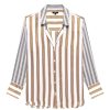 New Rails Dorian Shirt Bronze Mix Stripe