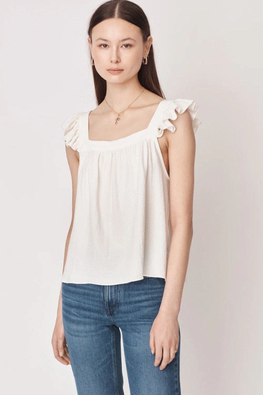 New Mayla Valeria Top White