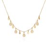 Clearance Anna Beck Teardrop Charm Collar Necklace