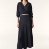 Online ba&sh Brycey Skirt Marine