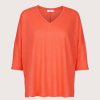 Hot Not Shy Emilie T-Shirt Coral