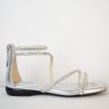 Best ASH Robbie Crystal Sandals Silver