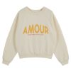 Best Emile & Ida Zamour Amour Sweatshirt Ecru