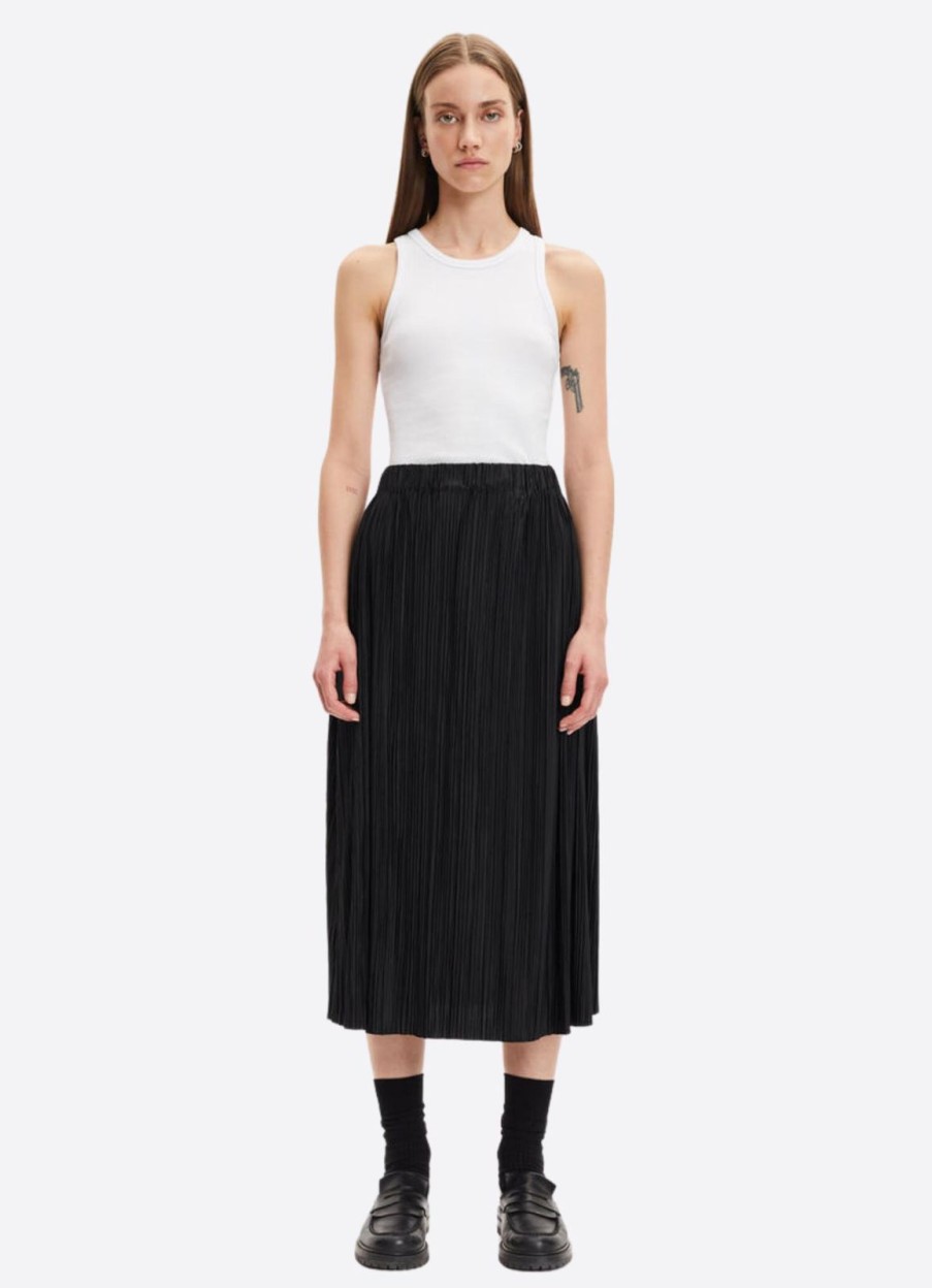 Online Samsoe Samsoe Uma Skirt Black