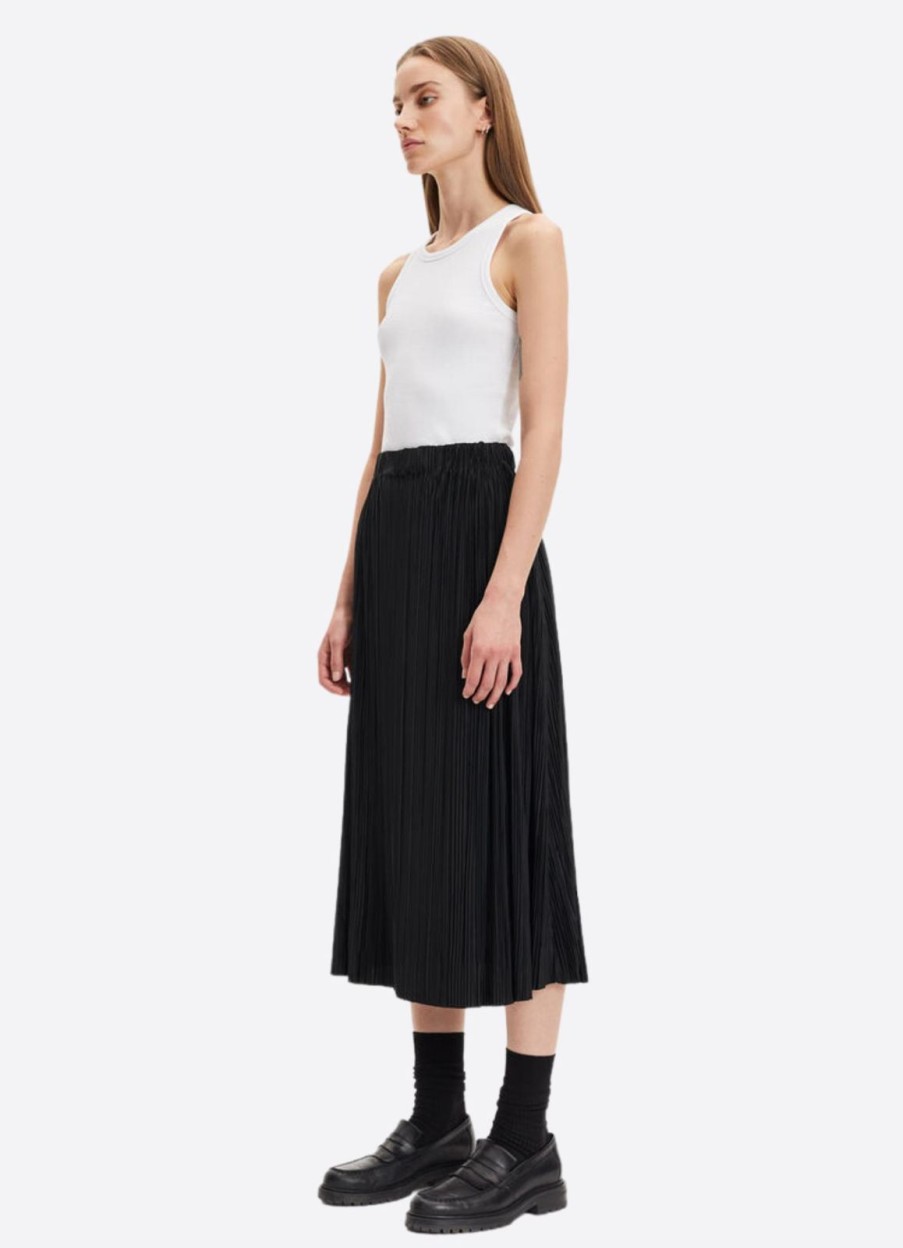 Online Samsoe Samsoe Uma Skirt Black