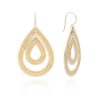 Hot Anna Beck Classic Large Open Teardrop Earrings