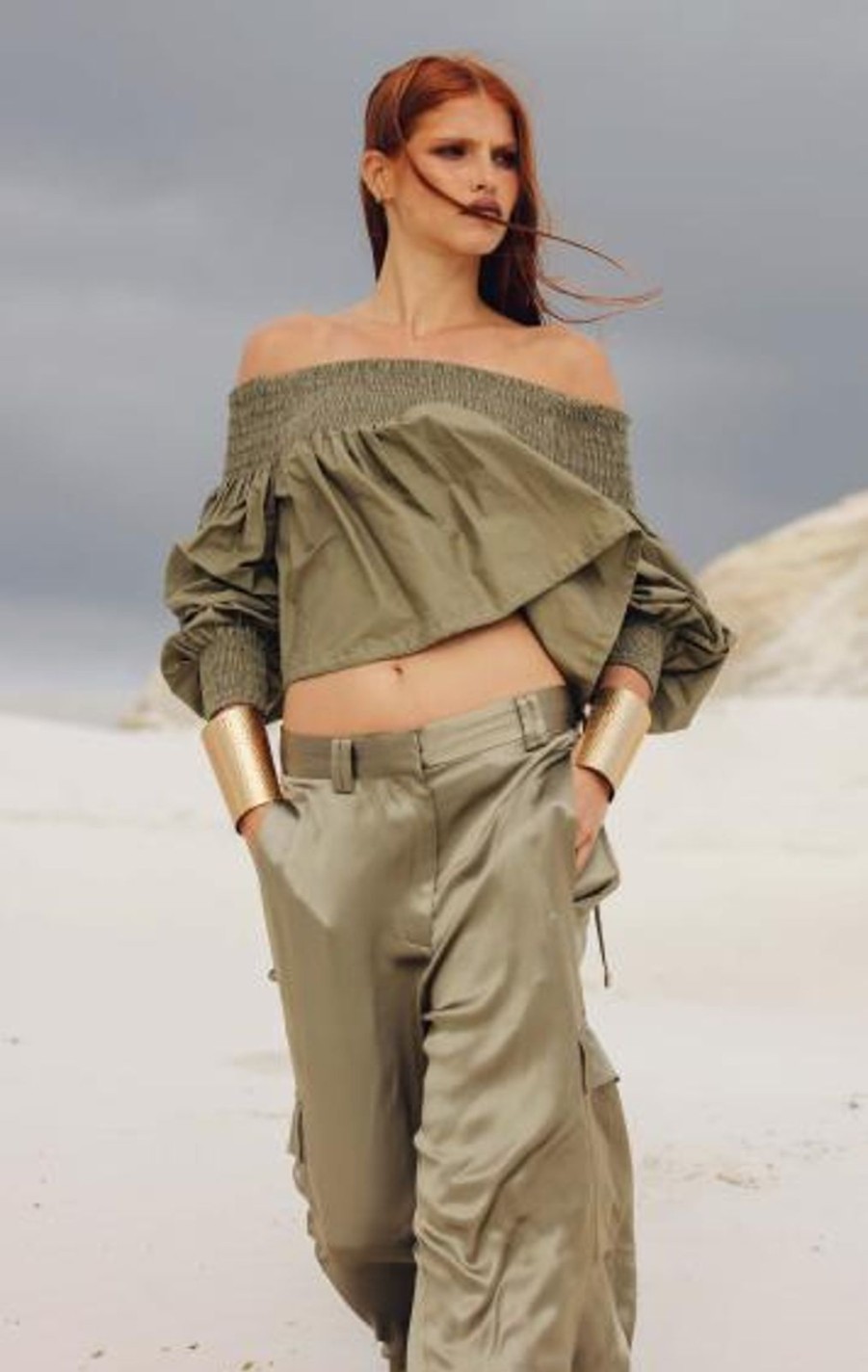 Clearance Mes Demoiselles Silma Trousers Khaki