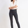 Online Denim Studio Claire Wax Sateen Navy