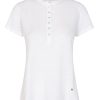 Clearance Mos Mosh Mmrype Ss Placket Tee White