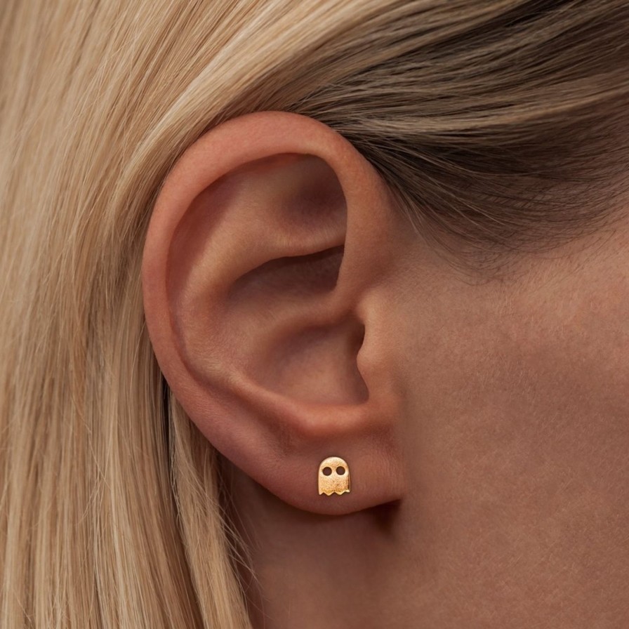 Best Lulu Copenhagen Uhuu Stud Earring Gold