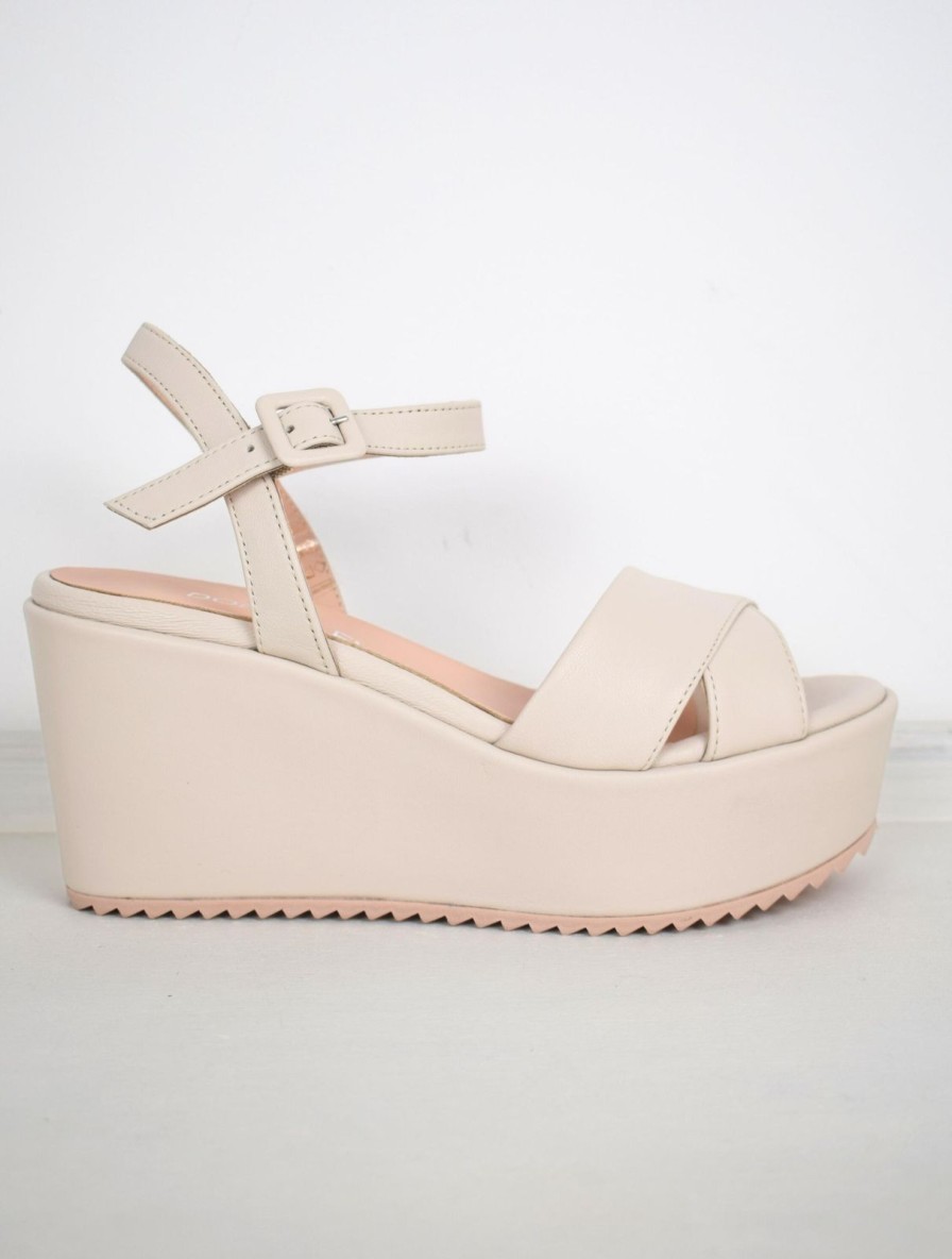 New Donna Lei Asana Wedge Latte