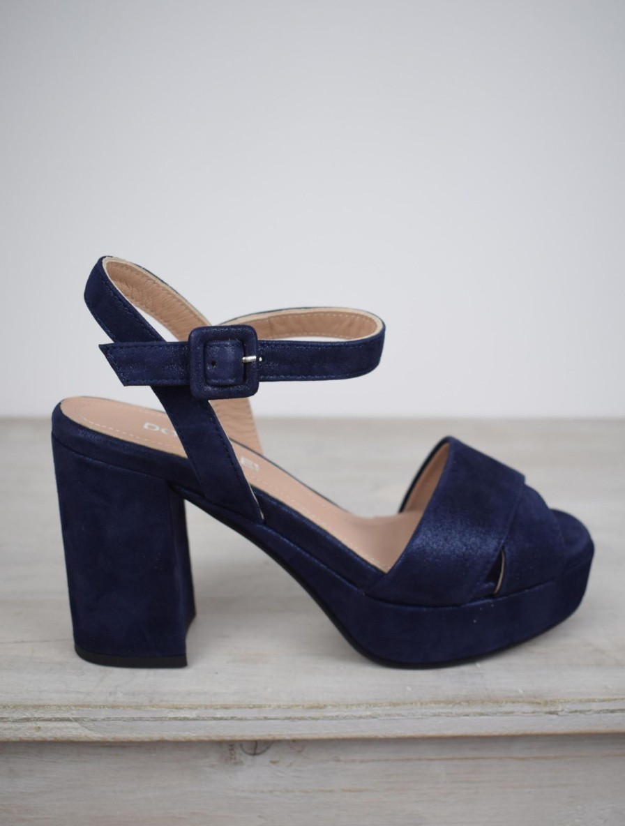 Best Donna Lei Dubai Sandal Navy Sparkle