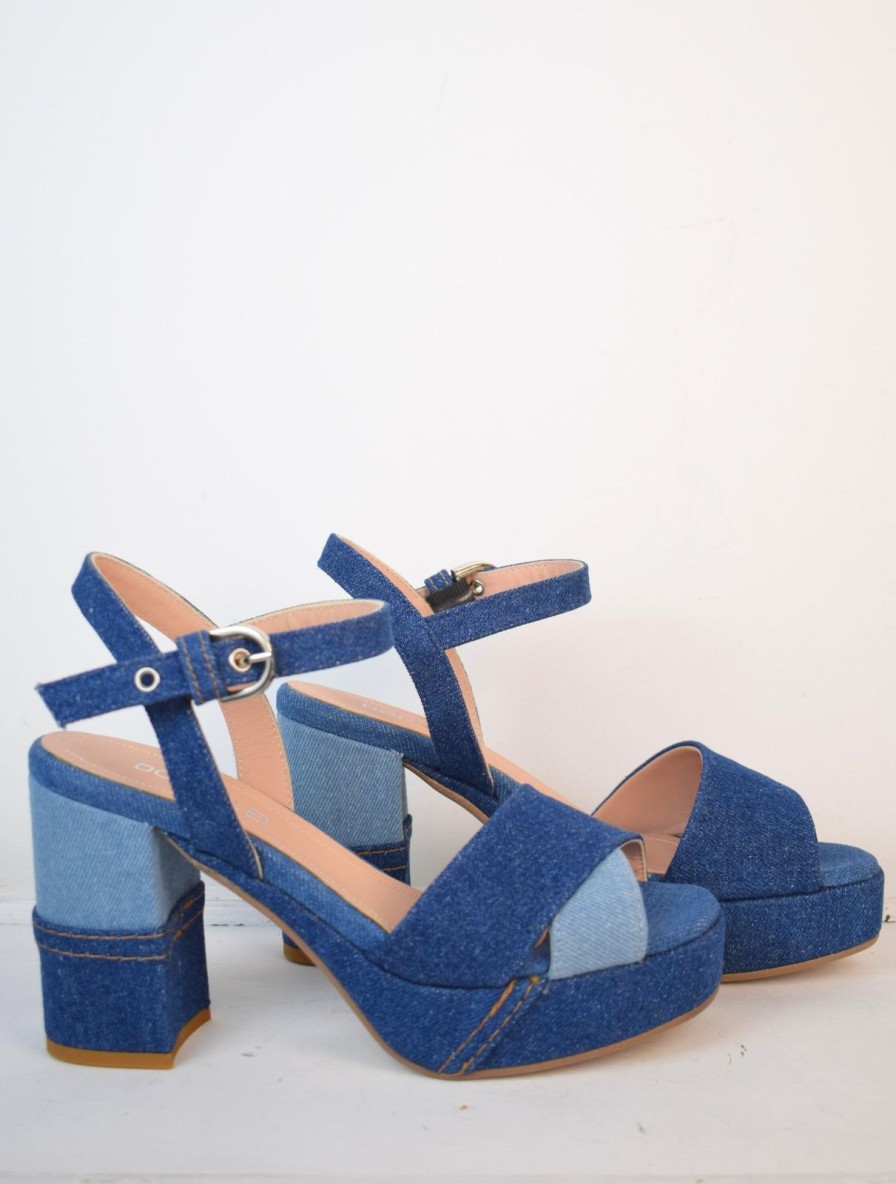 Hot Donna Lei Dubai Sandal Denim Dream