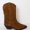 Hot ASH Dalton Bis Suede Boot Russet