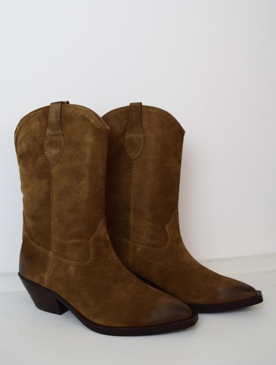 Hot ASH Dalton Bis Suede Boot Russet