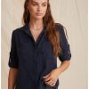 Best bella dahl Split Back Shirt Endless Sea