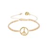 Clearance Mishky Peace Bracelet Gold