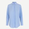 New Samsoe Samsoe Caico Shirt Oxford Blue