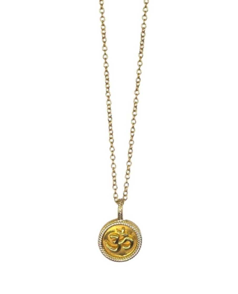 Online Anna Beck Double Sided Om Necklace