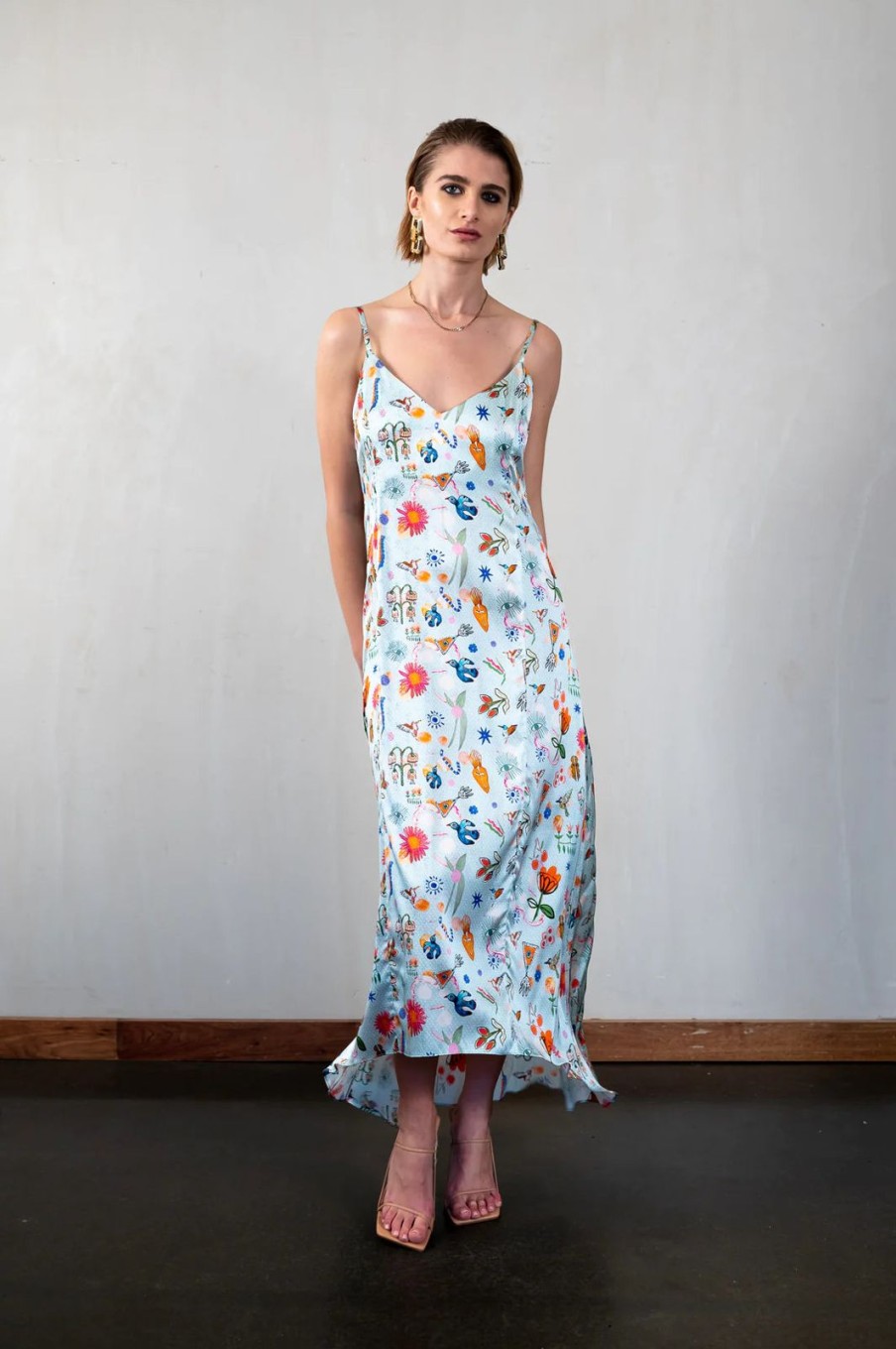 Online Jessica Russell Flint Maxi Cami Dress Mia