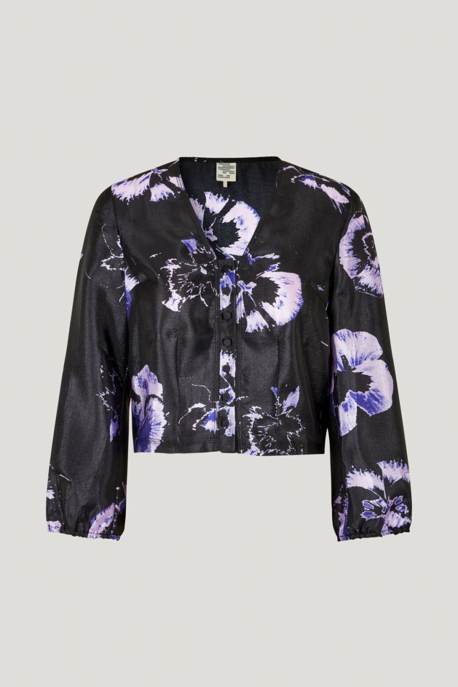 New Baum und Pferdgarten Miriana Blouse Purple Pansy