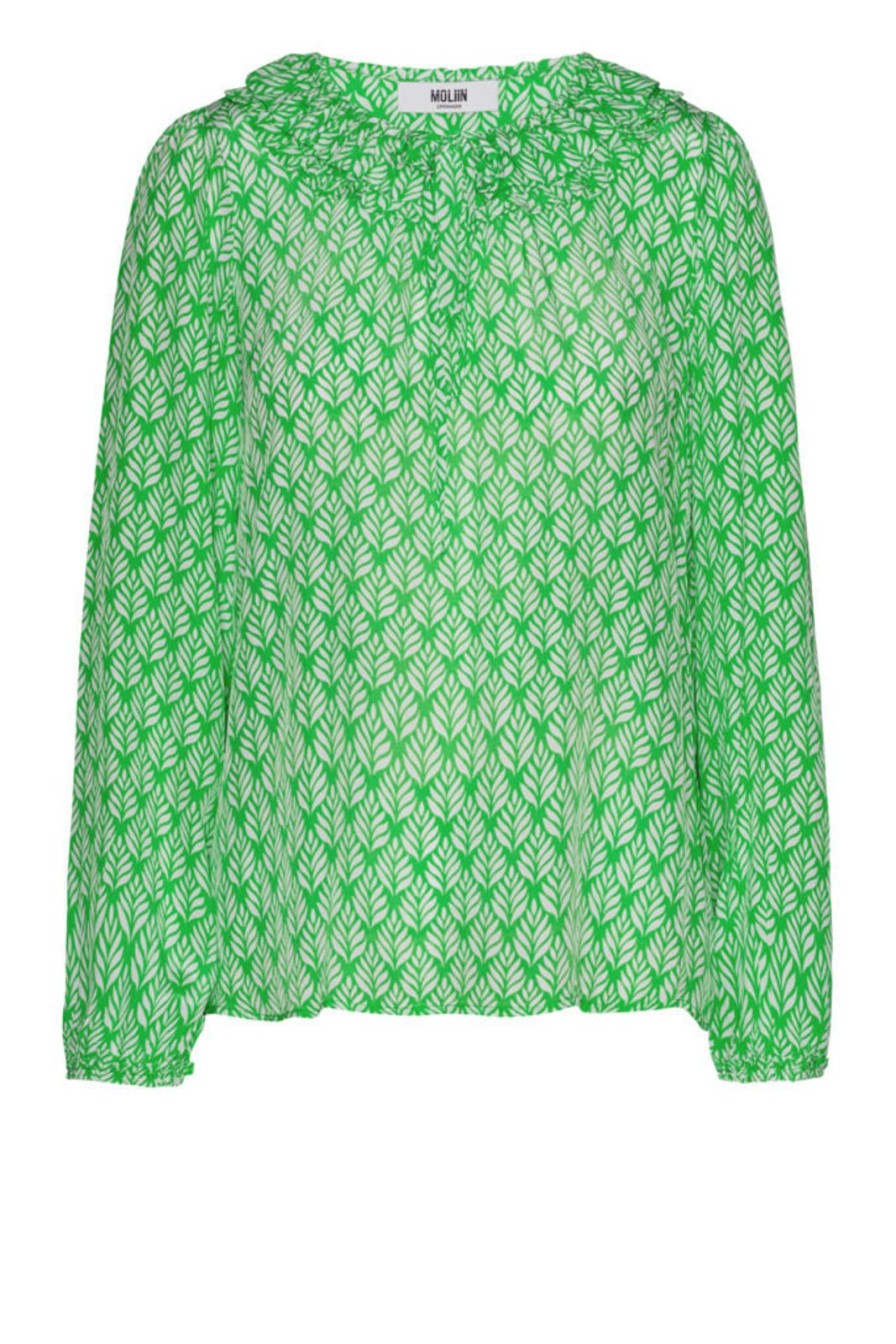 Best Moliin Laurel Shirt Irish Green