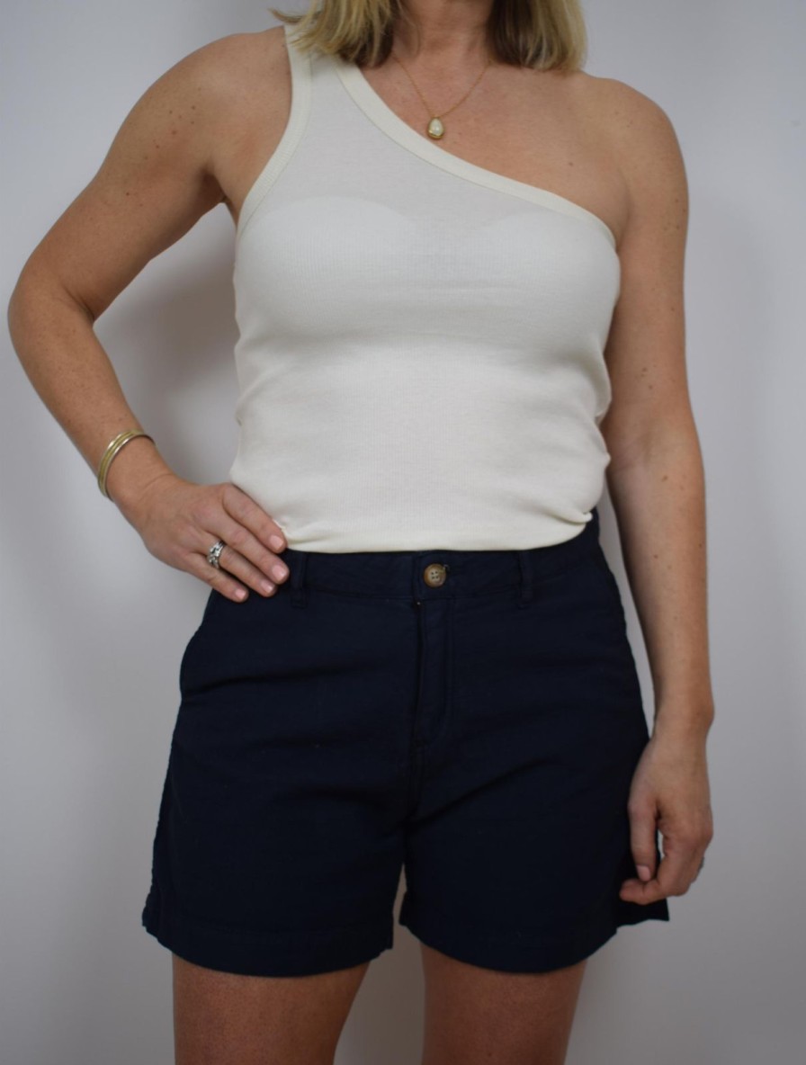 New Denim Studio Donna Shorts Navy