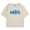 Best Emile & Ida Zaris T-Shirt Paris Ecru/Sapphire