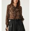 Clearance ba&sh Floe Shirt Leopard