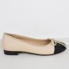 Clearance Donna Lei Coco Ballerina Pump Blush/Black