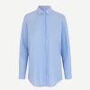 Best Samsoe Samsoe Caico Shirt Oxford Blue