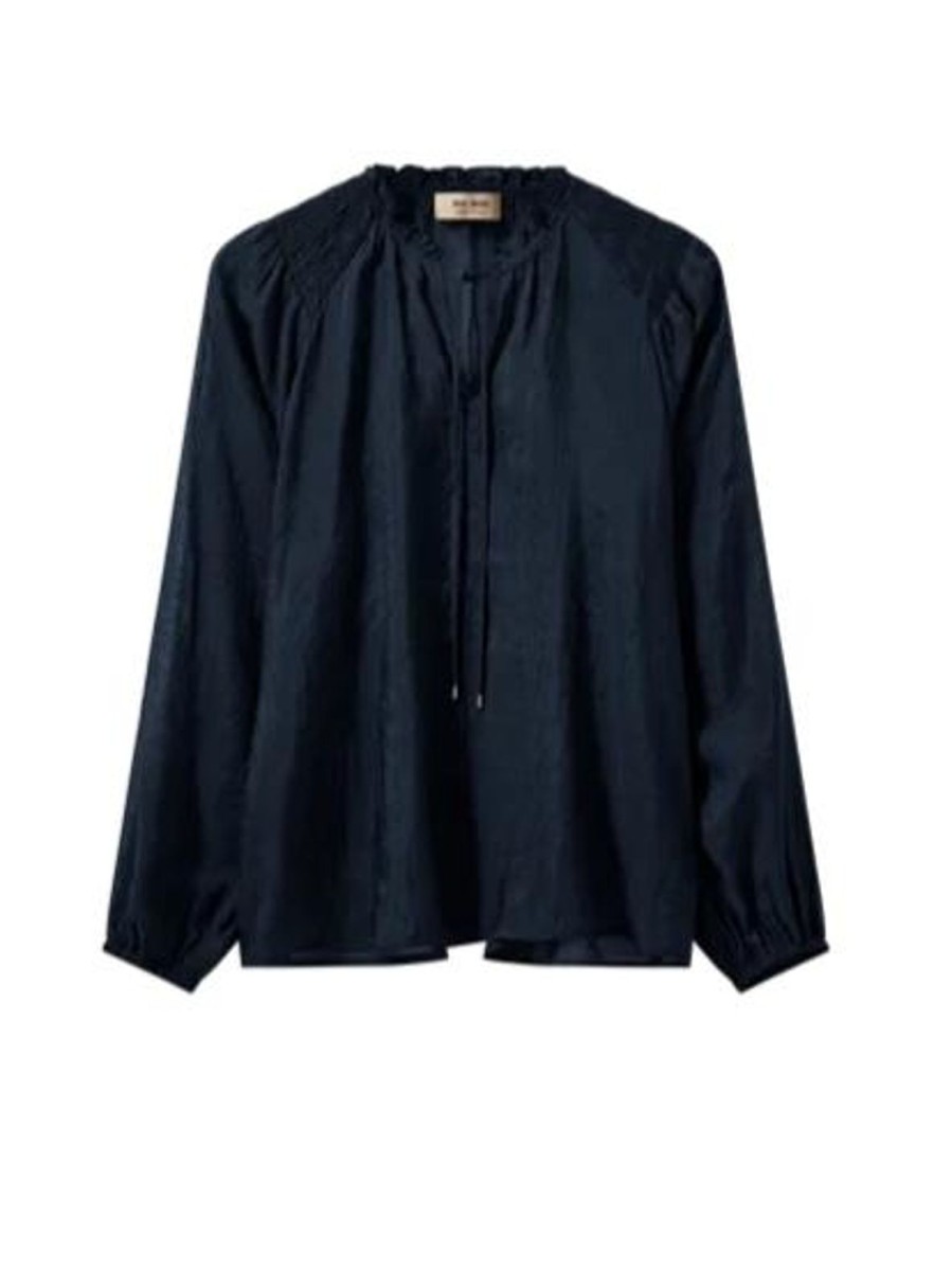 Online Mos Mosh Mmelsa Blouse Salute Navy