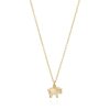 Best Anna Beck Small Elephant Charm Necklace Gold