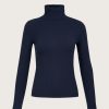 Best Not Shy Susanna Ls Tee Marine