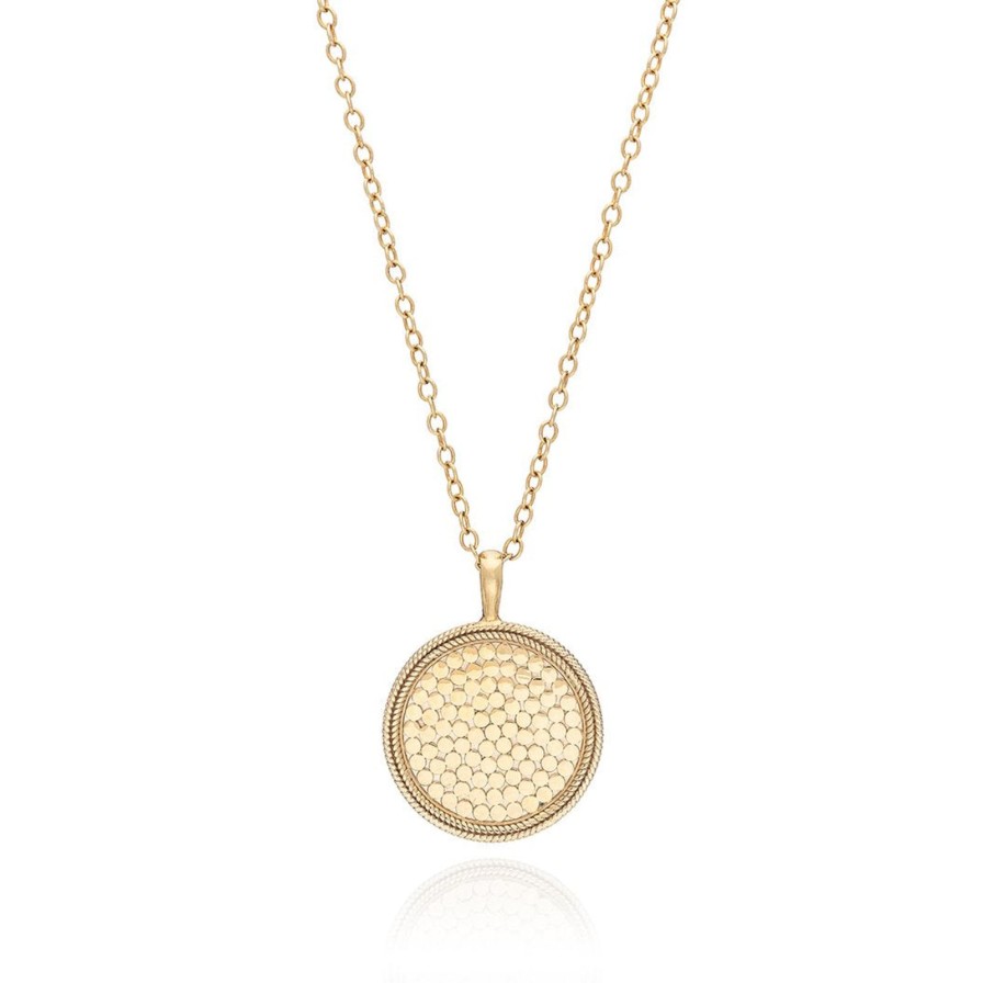 Wholesale Anna Beck Anna Beck Medallion Necklace Gold