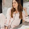 Clearance BREATHE Organic Cotton Pyjamas Pink