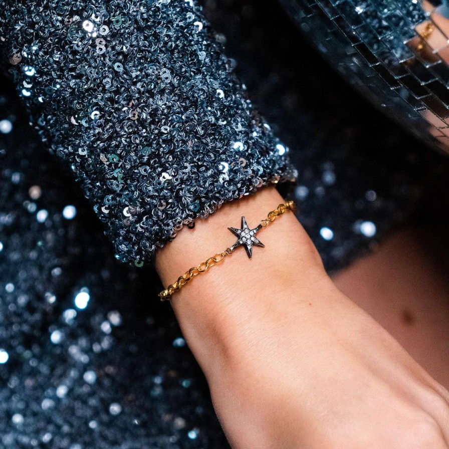 Wholesale Kirstie Le Marque Diamond Cosmic Star Bracelet