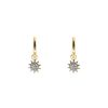 Online Kirstie Le Marque Diamond Starburst Hoops