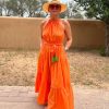 Hot Nema Lia Dress Apricot