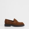 Clearance Vagabond Alex W Suede Loafer Cognac