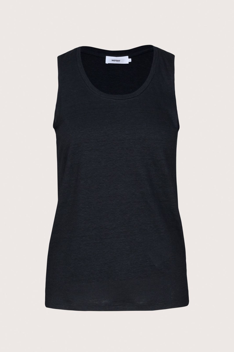 Wholesale Not Shy Yana Tank Top Black