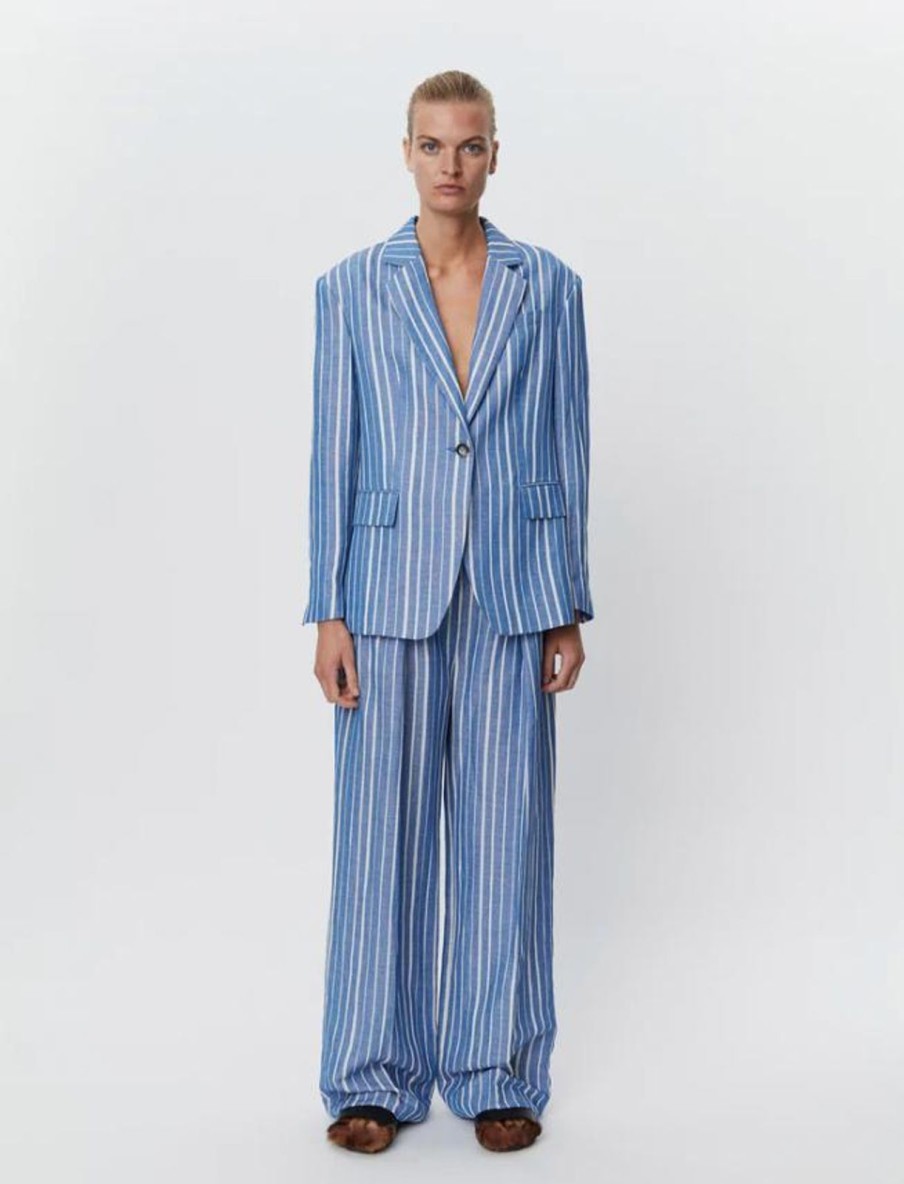 Online Day Birger et Mikkelsen Allen Linen Stripe Surf