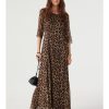 Online ba&sh Fanica Dress Animal