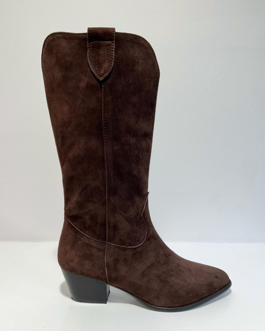 Hot Donna Lei Daisy Boot Chocolate