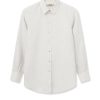 New Mos Mosh Mmkarli Linen Shirt White