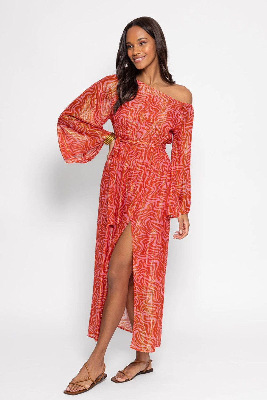 Online Sundress Cassandre Marbella Savannah Print Dress