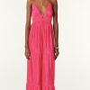 Hot ba&sh Wasta Dress Fuchsia