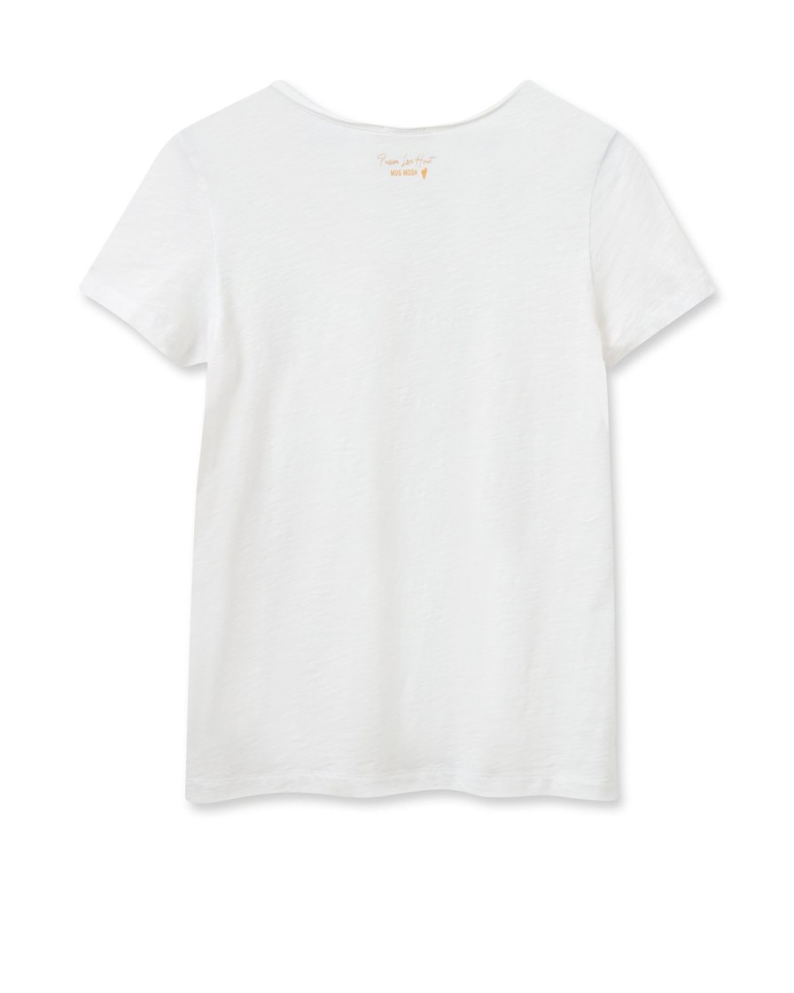 Online Mos Mosh Mmastin Basic Tee White