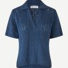 Best Samsoe Samsoe Khloe Polo Pageant Blue